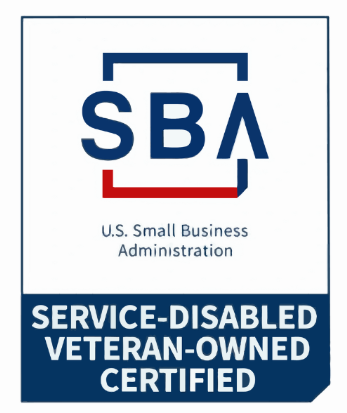 SBA-certified Service-Disabled Veteran-Owned Small Business