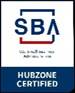 SBA-certified HUBZone small business
